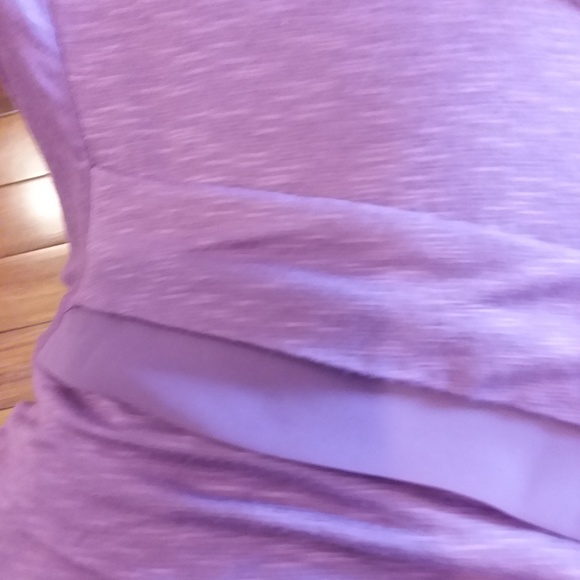 Coldwater Creek lavender knit short sleeve top size 2X - Picture 5 of 6